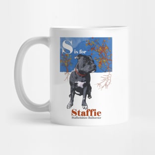 S is for Staffie Mug